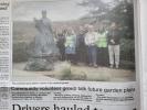 Llangrannog memorial garden volunteer group